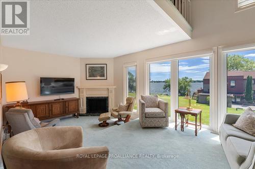 5 - 1798 Old Highway 2, Quinte West, ON - Indoor Photo Showing Living Room With Fireplace