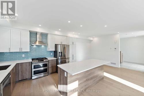 611 Rathburn Lane, Ottawa, ON - Indoor Photo Showing Kitchen With Stainless Steel Kitchen With Upgraded Kitchen