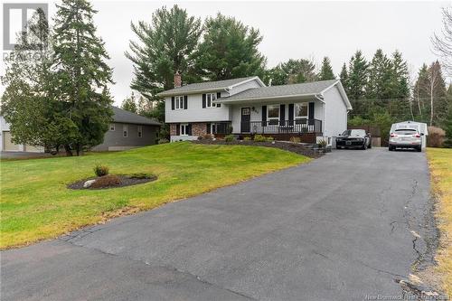 55 Monaco Drive, Rothesay, NB - Outdoor With Deck Patio Veranda With Facade