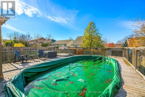 4034 Barry Drive, Lincoln (982 - Beamsville), ON - Outdoor With Above Ground Pool With Backyard