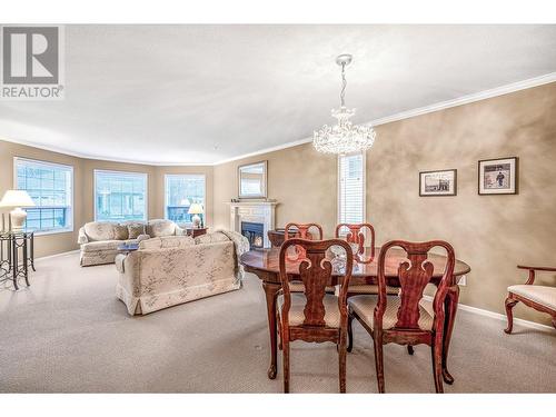 Excellent space for entertaining - 595 Yates Road Unit# 34 Lot# 76, Kelowna, BC - Indoor With Fireplace