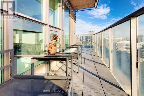 2805 - 150 East Liberty Street, Toronto, ON - Outdoor With Balcony With Exterior