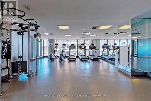 2805 - 150 East Liberty Street, Toronto, ON - Indoor Photo Showing Gym Room