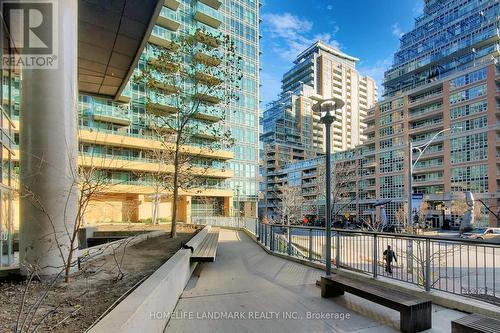 2805 - 150 East Liberty Street, Toronto, ON - Outdoor With Balcony With Facade