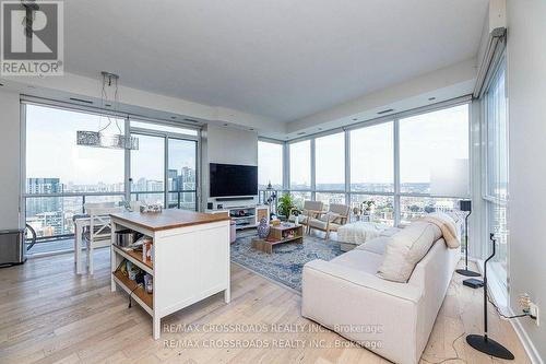 3002 - 20 Bruyeres Mews, Toronto, ON - Indoor Photo Showing Living Room