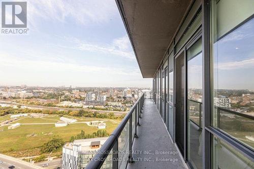 3002 - 20 Bruyeres Mews, Toronto, ON - Outdoor With Balcony With View