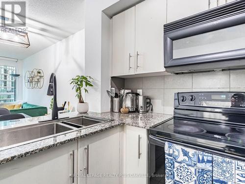 1504 - 16 Yonge Street, Toronto, ON - Indoor Photo Showing Kitchen With Double Sink