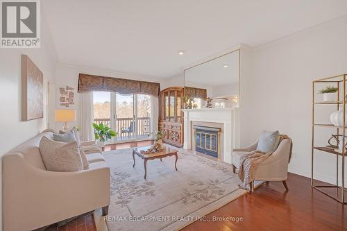 106 Fairwood Place W, Burlington, ON - Indoor Photo Showing Living Room With Fireplace