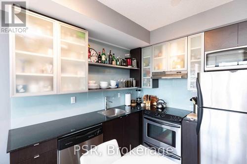 2201 - 33 Lombard Street, Toronto, ON - Indoor Photo Showing Kitchen With Stainless Steel Kitchen