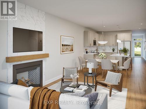 144 O'Donovan Drive, Carleton Place, ON - Indoor Photo Showing Living Room With Fireplace