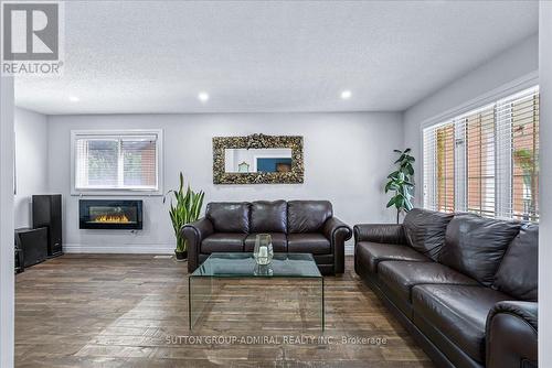 2840 Tradewind Drive, Mississauga, ON - Indoor Photo Showing Living Room With Fireplace