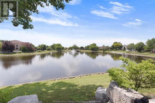 4612 Ascot Court, Windsor, ON - Outdoor With Body Of Water With View