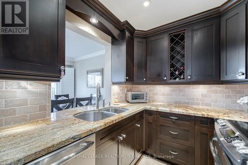 22 - 3125 Fifth Line W, Mississauga, ON - Indoor Photo Showing Kitchen With Double Sink