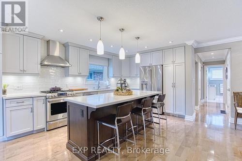 28 Ramsey Crescent, Hamilton, ON - Indoor Photo Showing Kitchen With Upgraded Kitchen