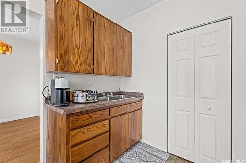 84 Caribou Street E, Moose Jaw, SK - Indoor Photo Showing Kitchen With Double Sink