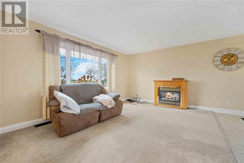 1796 Plank Road, Sarnia, ON - Indoor Photo Showing Living Room With Fireplace