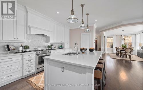 80 Way Street, Whitby (Brooklin), ON - Indoor Photo Showing Kitchen With Double Sink With Upgraded Kitchen