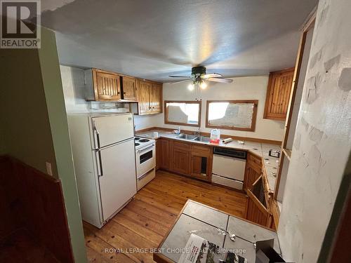 36 Russel Street N, Cobalt, ON - Indoor Photo Showing Kitchen With Double Sink