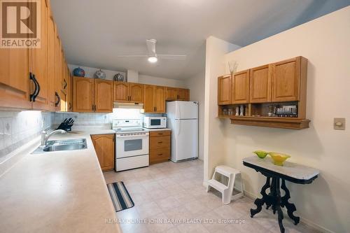 305 - 56 Tripp Boulevard, Quinte West, ON - Indoor Photo Showing Kitchen With Double Sink