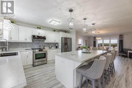 3 Lundrigans Road, Peters River, NL - Indoor Photo Showing Kitchen With Stainless Steel Kitchen With Upgraded Kitchen