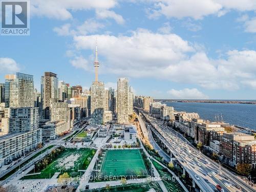 3303 - 75 Queens Wharf Road, Toronto, ON - Outdoor With Body Of Water With View