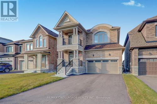 132 Carriage Shop Bend, East Gwillimbury, ON - Outdoor With Balcony With Facade