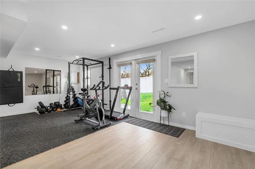 1361 Lambly Place, Kelowna, BC - Indoor Photo Showing Gym Room