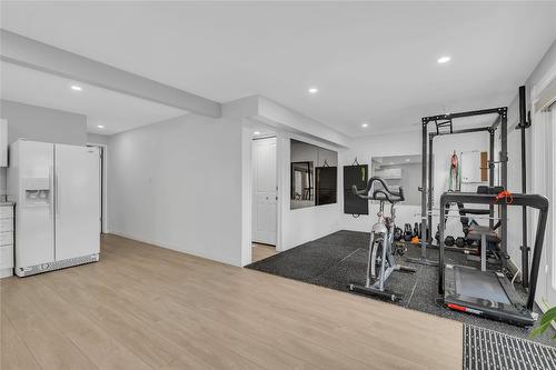 1361 Lambly Place, Kelowna, BC - Indoor Photo Showing Gym Room