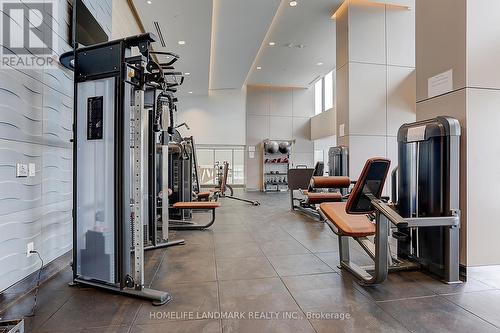 2215 - 95 Mcmahon Drive, Toronto, ON - Indoor Photo Showing Gym Room