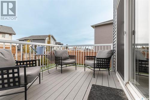 822 Childers Rise, Saskatoon, SK - Outdoor With Deck Patio Veranda With Exterior