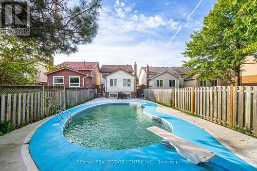 6 Foxacre Row, Brampton, ON - Outdoor With In Ground Pool With Backyard