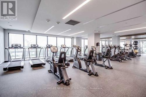 6205 - 30 Shore Breeze Drive, Toronto, ON - Indoor Photo Showing Gym Room