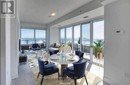 6205 - 30 Shore Breeze Drive, Toronto, ON - Indoor Photo Showing Dining Room