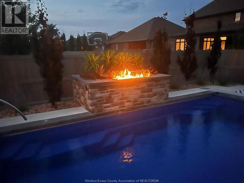 325 Lakewood Crescent, Tecumseh, ON - Outdoor With In Ground Pool