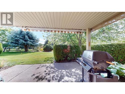 covered rear patio - 2365 Stillingfleet Road Unit# 10, Kelowna, BC - Outdoor With Deck Patio Veranda