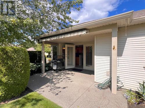 rear covered patio - 2365 Stillingfleet Road Unit# 10, Kelowna, BC - Outdoor With Deck Patio Veranda