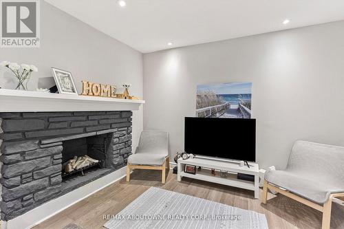 1230 Wood Place, Oakville, ON - Indoor Photo Showing Living Room With Fireplace