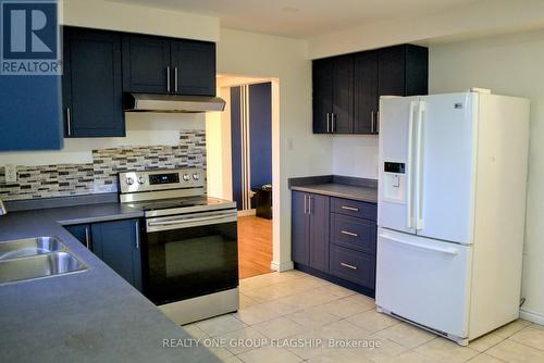 Upper - 9 Hardwick Drive S, Brampton, ON - Indoor Photo Showing Kitchen With Double Sink