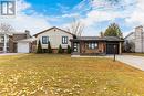 489 Chiddington Avenue, London, ON  - Outdoor With Deck Patio Veranda With Facade 