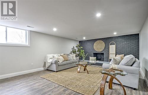 Lower - 1765 Golfview Drive N, Lasalle, ON - Indoor With Fireplace