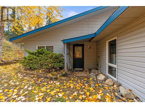 Side Entrance - 3298 Upper Mcleod Road, Armstrong, BC - Outdoor With Exterior