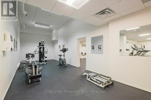 1602 - 185 Ontario Street, Kingston (Central City East), ON - Indoor Photo Showing Gym Room