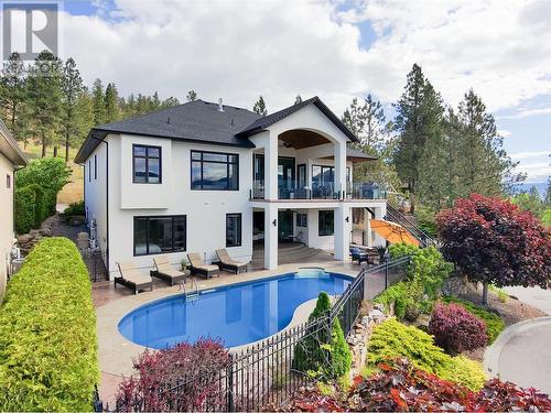 1304 Pinot Noir Drive, West Kelowna, BC - Outdoor With In Ground Pool With Deck Patio Veranda