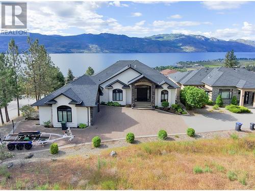 1304 Pinot Noir Drive, West Kelowna, BC - Outdoor With Body Of Water With Facade