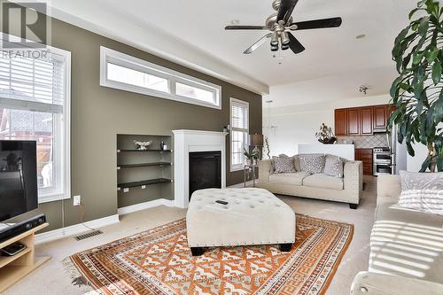 38 Shady Oaks Avenue, Markham, ON - Indoor Photo Showing Living Room With Fireplace