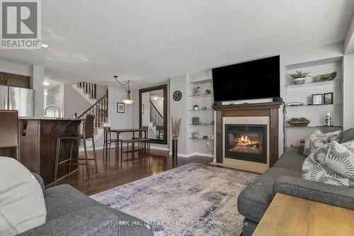 504 Fordell Avenue, Ottawa, ON - Indoor Photo Showing Living Room With Fireplace