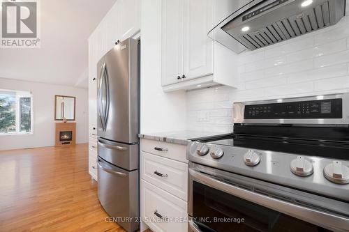 10827 Gilmour Road, South Dundas, ON - Indoor Photo Showing Kitchen With Stainless Steel Kitchen