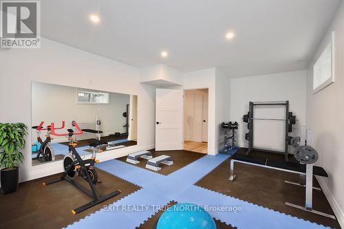 57 Glenhuron Drive, Springwater, ON - Indoor Photo Showing Gym Room