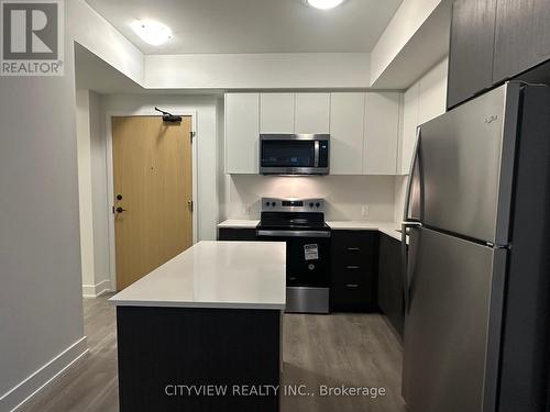 1003 - 204 Burnhamthorpe Road E, Mississauga, ON - Indoor Photo Showing Kitchen With Stainless Steel Kitchen