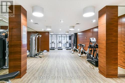 2704 - 9 Valhalla Inn Road, Toronto, ON - Indoor Photo Showing Gym Room